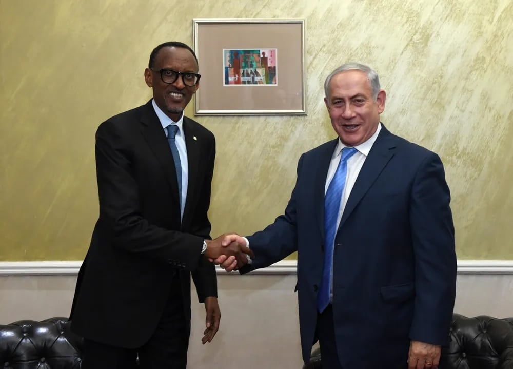 Paul-Kagame Benjamin-Netanyahou Rwanda Israel