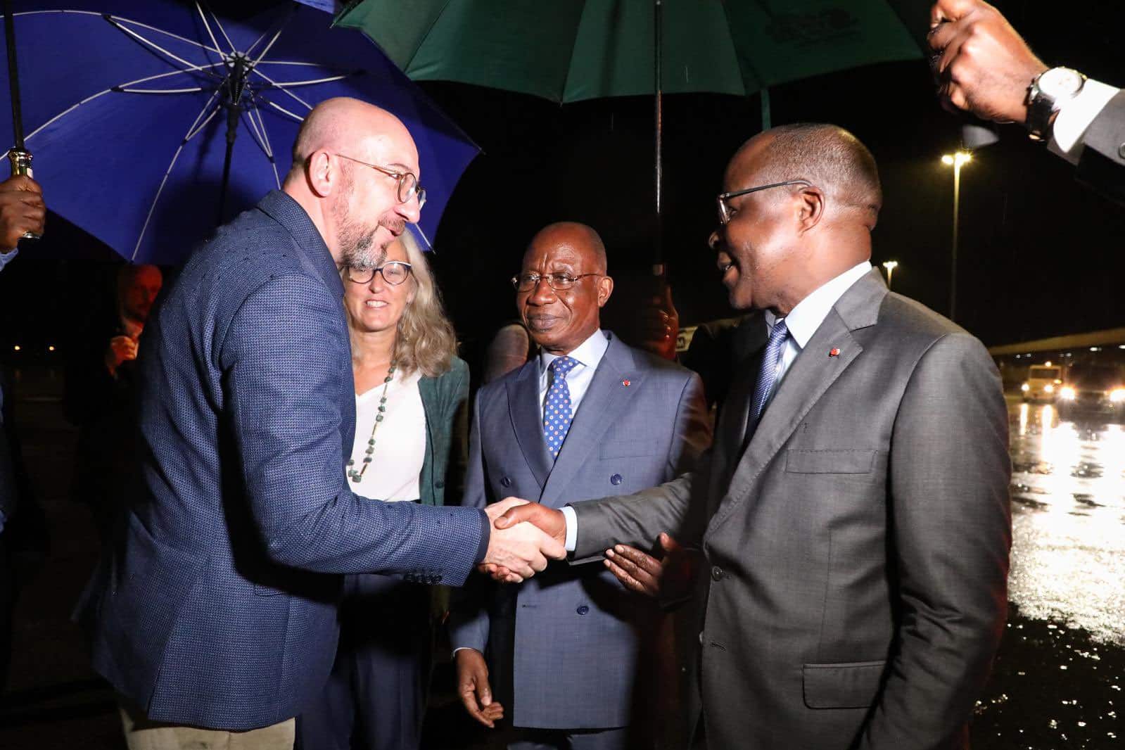 Coopération : Charles Michel, président du Conseil européen en visite de travail en Côte d'Ivoire