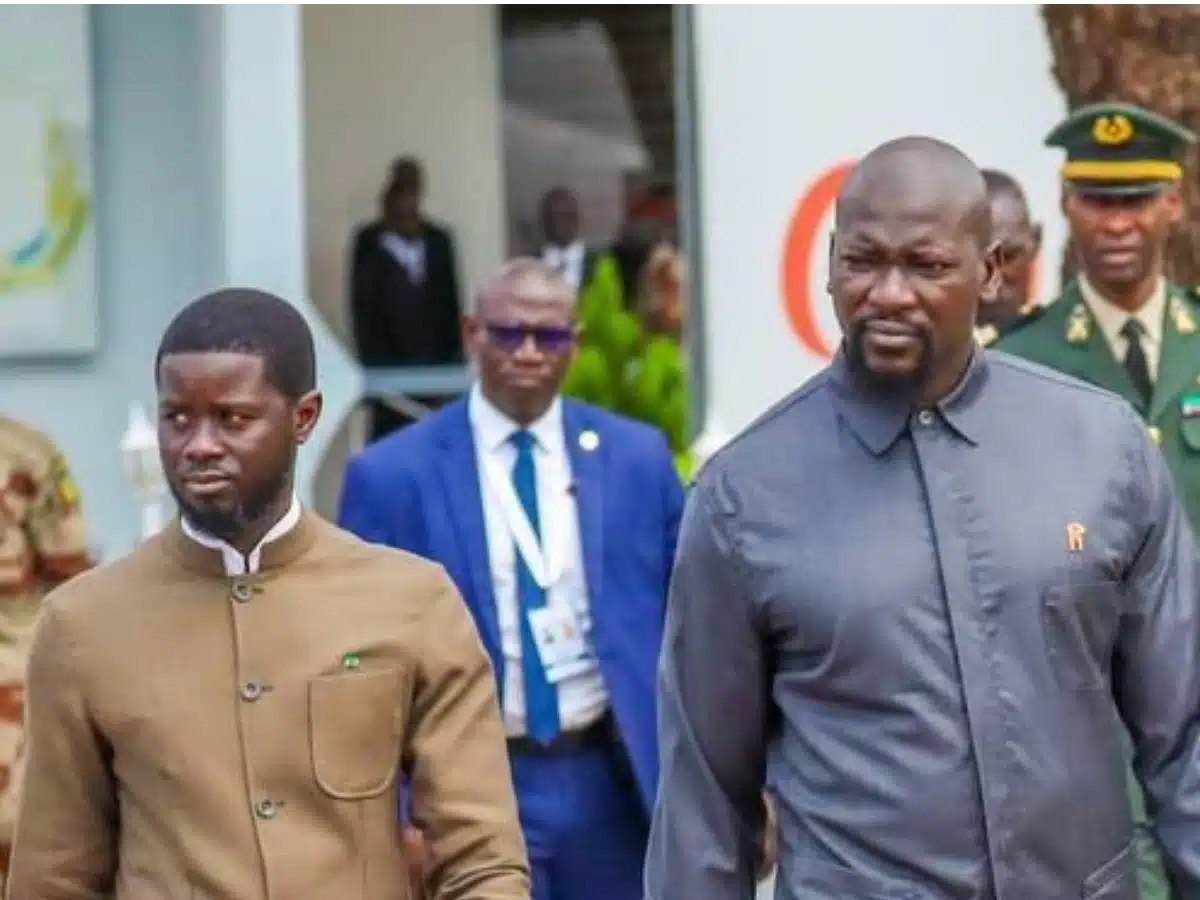 Sénégal – Guinée : communiqué conjoint issu des échanges entre Bassirou Diomaye Faye et Mamadi Doumbouya