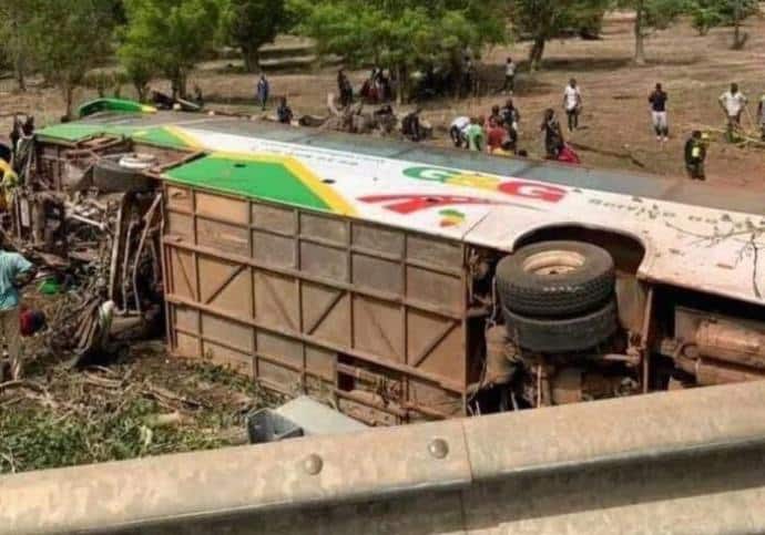 Sénégal : un bus d’étudiants victime d’un grave accident